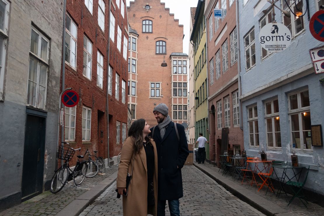 Here's Madeline and Sebastian on vacation in Copenhagen, Denmark.