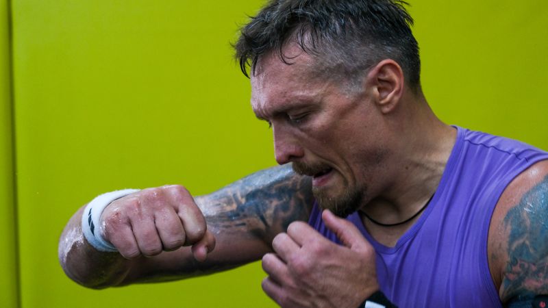 Oleksandr Usyk: World heavyweight champion keeps Ukraine on his mind as he prepares for his next big fight
