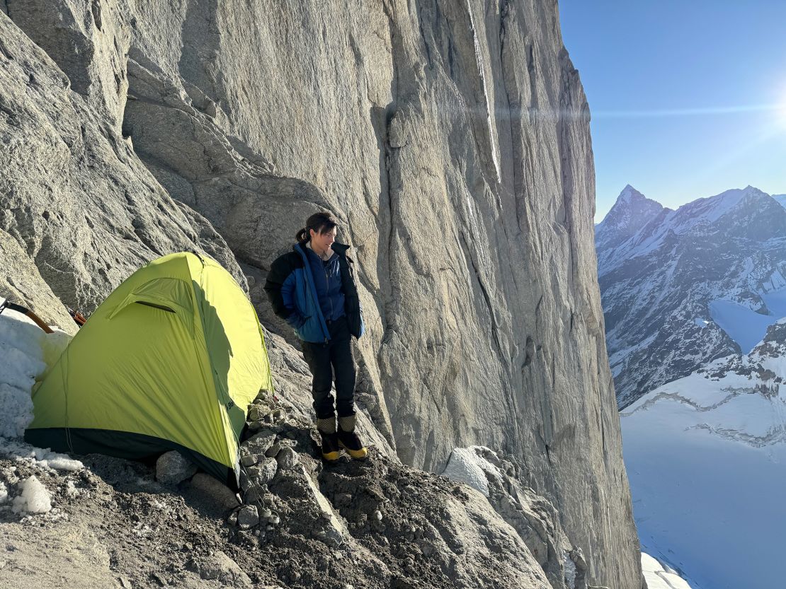 The bag they lost contained vital supplies including their tent, stove, food, and Manners' crampons and ice axes.