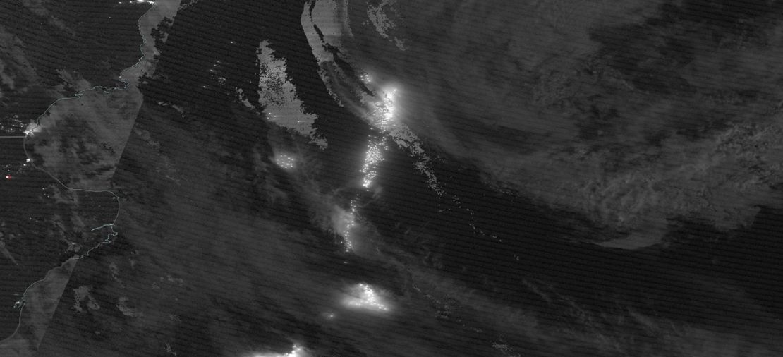 An image captured by NASA’s Fire Information for Resource Management System and first identified by <a href="https://x.com/giammaiot2" target="_blank">open-source researcher @giammaiot2</a> shows the scale of the fleet off Argentina’s coast.