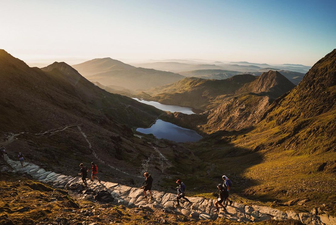 The Ultra Trail Snowdonia race takes place in Eryri, North Wales.