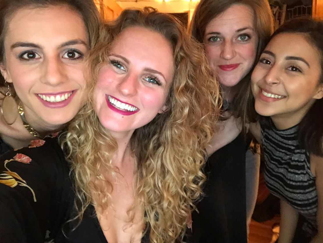 Samya Stumo (far left) was one of 157 people killed on Ethiopian Airlines flight 302. She was due to move in with her friend Deveney Williams (middle left).
