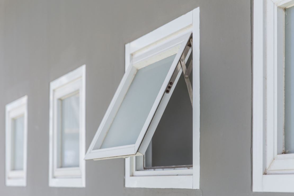 Open awning window