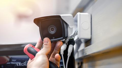 Installing a home security camera