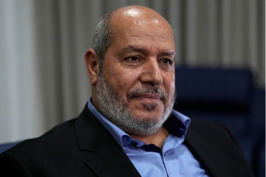 Khalil al-Hayya, un alto funcionario de Hamas que ha representado al grupo extremista palestino en las negociaciones para un acuerdo de alto el fuego e intercambio de rehenes, en Estambul, Turquía, el 24 de abril de 2024.