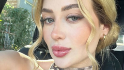 La influencer mexicana de redes sociales Valeria Márquez, de 23 años, en una foto en Instagram.