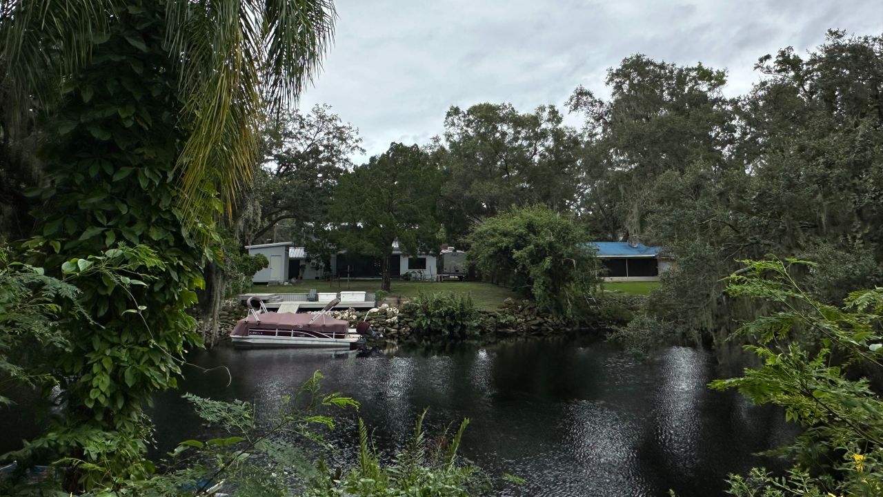 With Hurricane Milton still more than 48 hours away, the skies over Tampa were already filled with thick gray clouds.