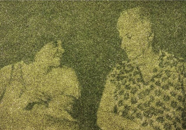 This artwork,<em> </em>“Crianza,” is from the Spaniard’s “Family Album,” created using living watercress. To create this print, Romero had to revisit her family’s personal archive, and she reflected on the ephemerality of life and our limited resources. “These plant photographs refer to an aesthetic of fragility and disappearance that explores the intangible legacy of my grandmother on me but also the use of photographic art for self-expression rather than for documentation and archiving purposes,” according to Romero. “The artworks explore questions on production and legacy, which are central to the current environmental crisis, as well as central to the art industry.”