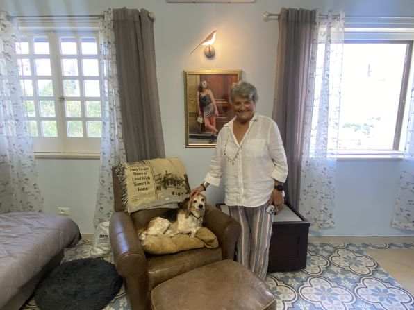 <strong>Bargain home: </strong>They purchased their 1,500 square-feet property, which has a dining room and a walk-in closet, for €150,000 (around $162,000) in<strong> </strong>November 2023.