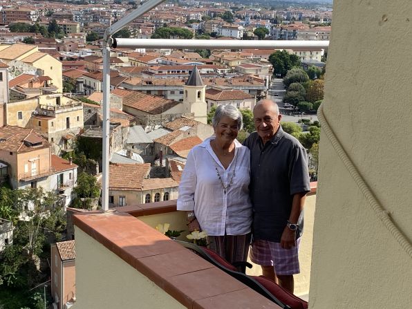<strong>Italian dream:</strong> US couple Tony Smarrelli, 74, and his wife Francine, 75, moved to Italy from the US in December 2023.