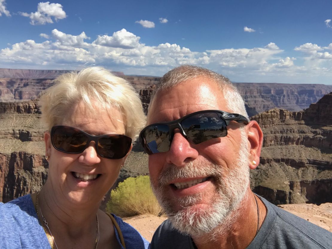 The Fournies vacation together in Phoenix in September 2019.