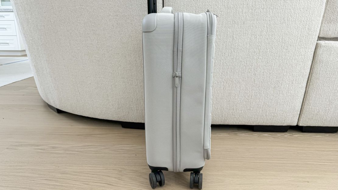 Away soft-sided carry-on side profile