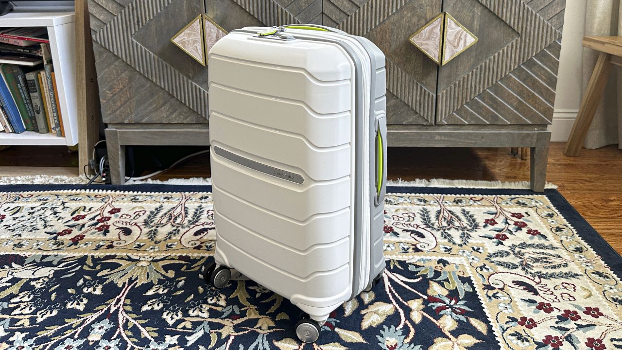 A photo of the Samsonite Freeform Spinner carry-on luggage