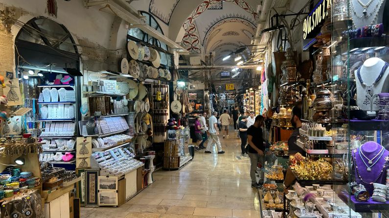 <strong>Visitors:</strong> The Grand Bazaar says it gets up to 500,000 visitors a day during its peak times in September and October and before religious holidays.