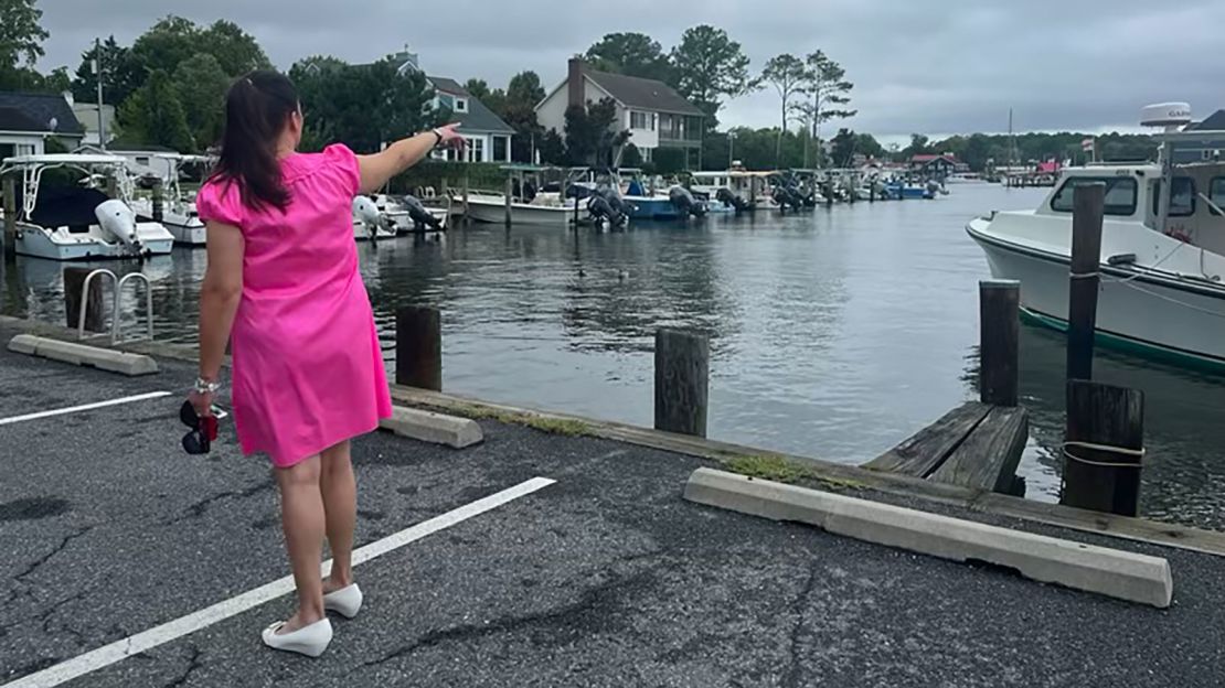 Pennsylvania voter Carol Carty on the Eastern Shore of Maryland.