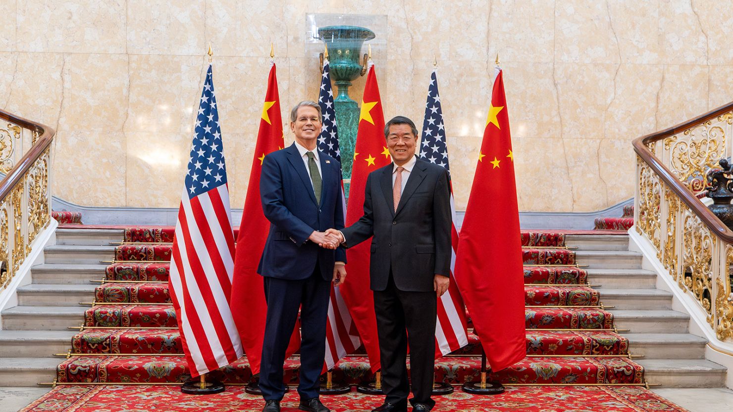 US and China agree on trade framework after two days of talks in London, Chinese negotiator says