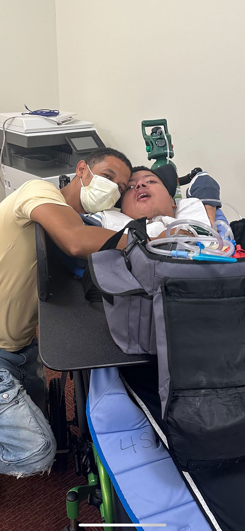 Gómez hasn't seen his son for close to three months.