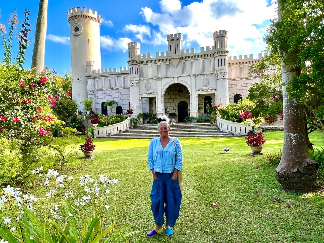 Marjorie Skouras at Hacienda Chenche de las Torres in Yucatan, Mexico.