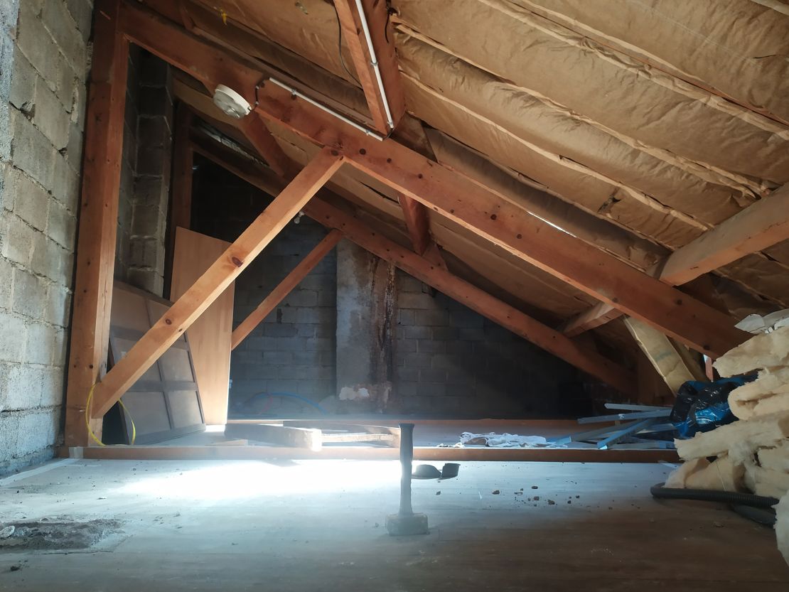 Jennie and Ward purchased an old building for around 100,000 euros (roughly $114,000) and spent about 170,000 euros ($193,000) converting it into apartments.