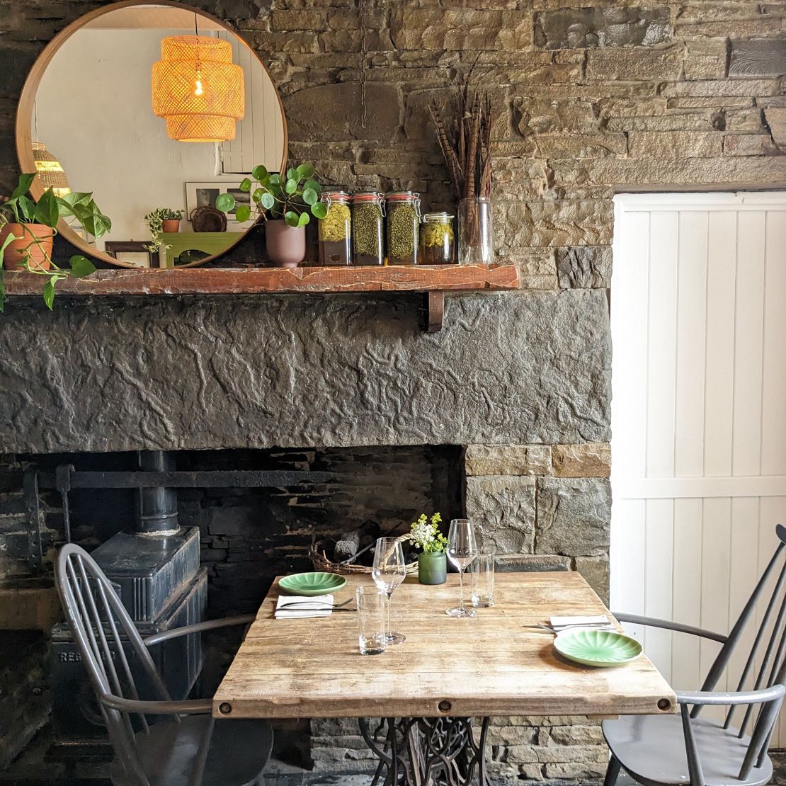 Homestead Cottage's interior is more rustic than most Michelin-starred destinations.