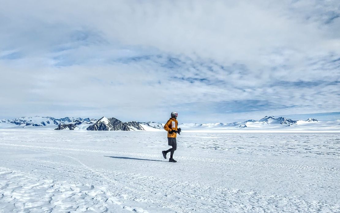 Urquhart launched the Run Antarctica challenge to empower more girls to take up sport.