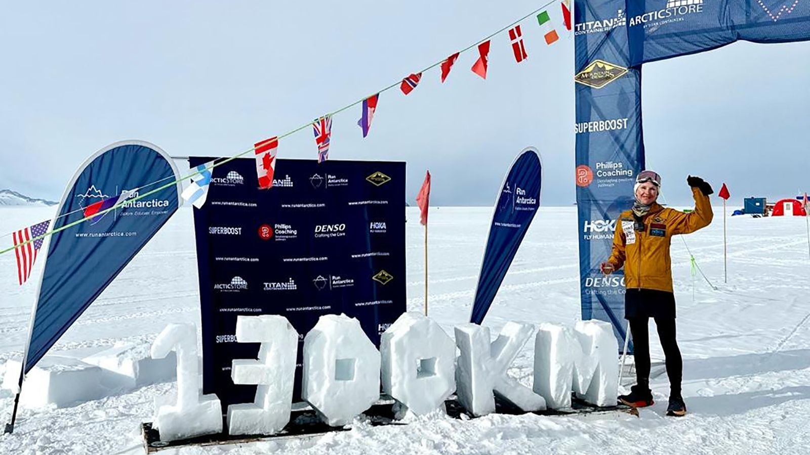 Donna Urquhart She battled subzero temperatures and ferocious wind to