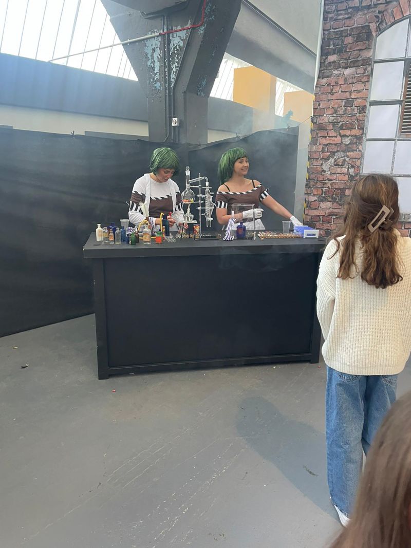 Pictures from the Willy Wonka themed experience went viral on social media.