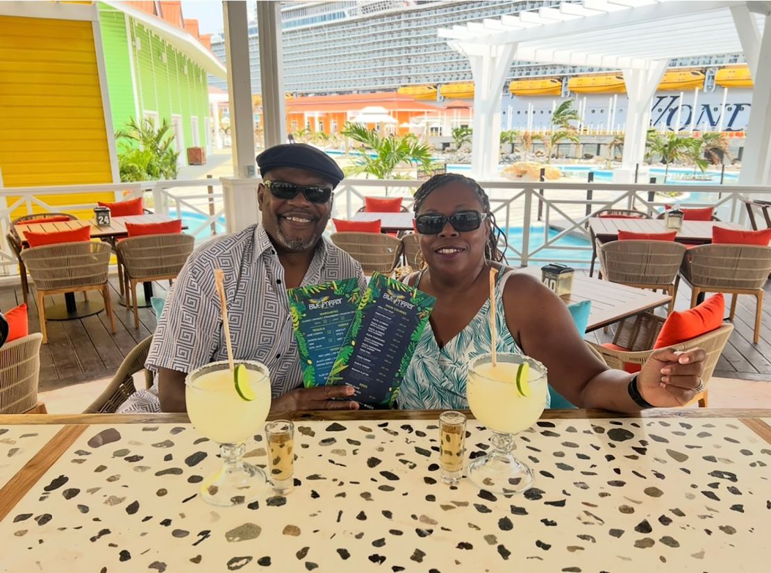 Lazaro and Jeanetta Sheppard took a cruise last year on Royal Caribbean's Wonder of the Seas.