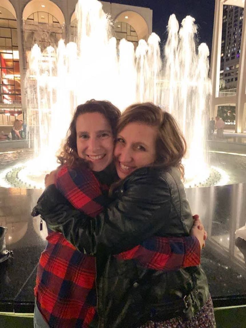 Amy and Charlotte instantly clicked when they met in the hospital in Delhi, India.