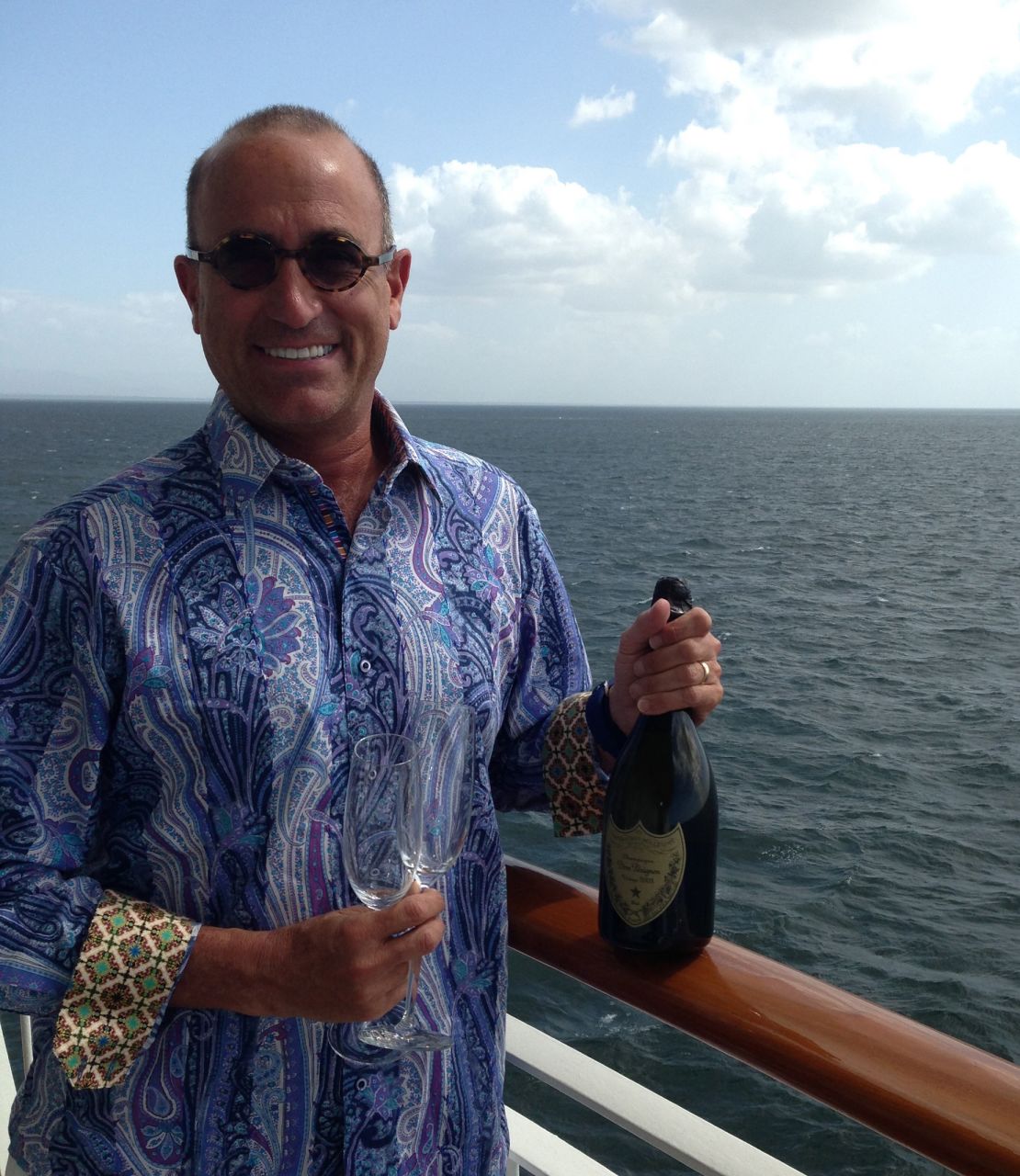 Antonucci says "there's a lot of drinking" and "a lot of partying" on board The World.