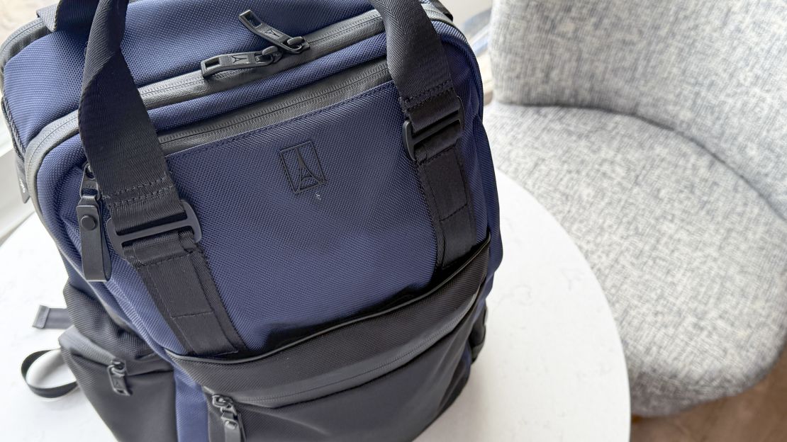 Front of the Travelpro Attitude Medium Backpack