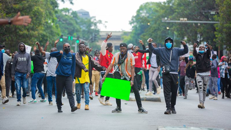 MISES À JOUR EN DIRECT : Des manifestations éclatent à Nairobi, au Kenya, après la colère contre le projet de loi de finances