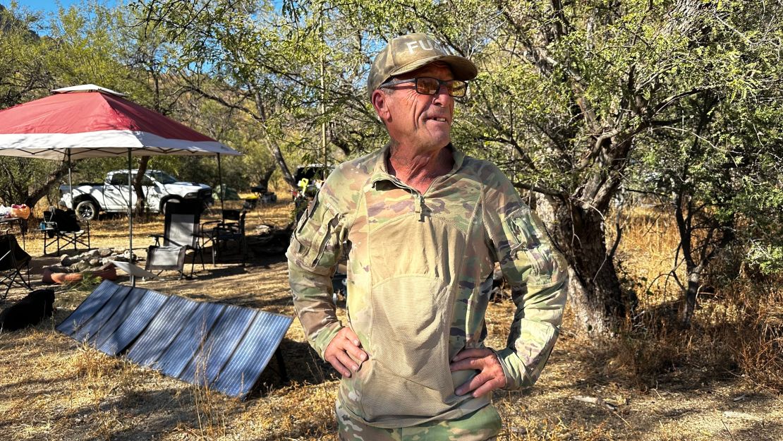 Tim Foley leads a vigilante group called Arizona Border Recon.