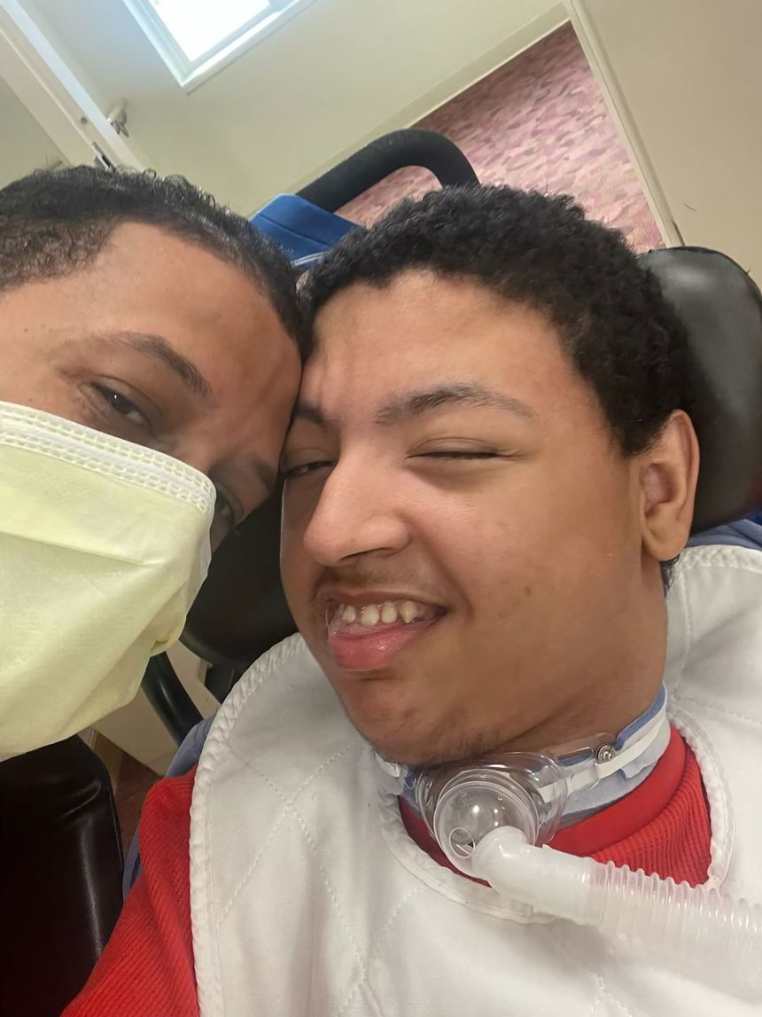 Noah, 18, suffers from cerebral palsy and epilepsy along with other medical conditions stemming from complications at birth.