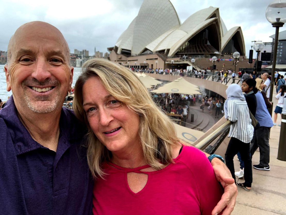 Kimberly Walker and her husband Mark left the US to travel the world together back in 2018.