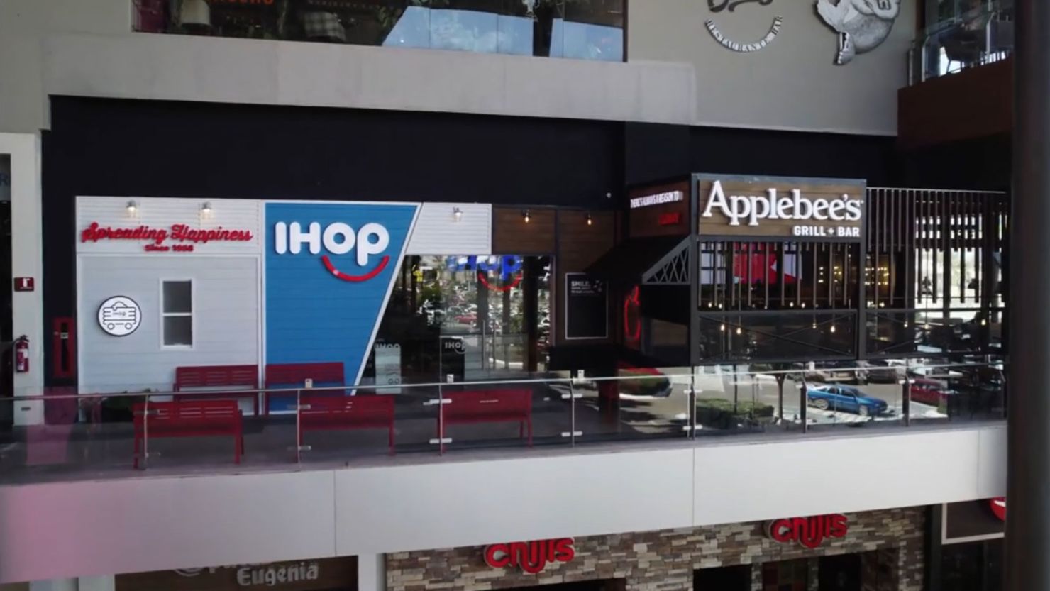 An Applebee’s/IHOP dual-branded restaurant in Leon, Mexico.
