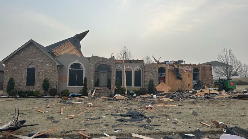 Arkansas family’s home destroyed after being hit by two tornadoes in 10 months