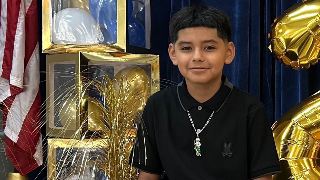 Photo shows 11-year-old Julian Guzman who was fatally shot while playing a doorbell ditch prank, according to Houston Police.