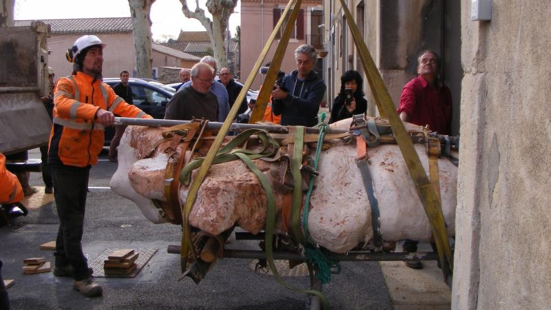 The Titanosaur skeleton discovered in France is 70 million years old