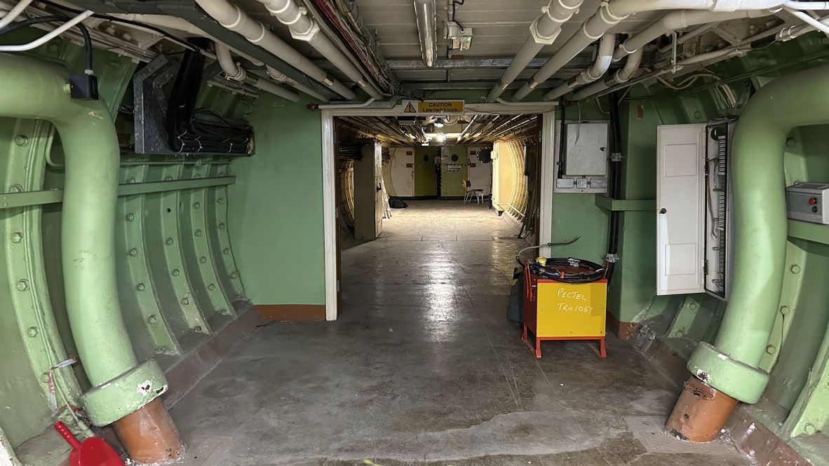 <strong>Huge warren: </strong>The labyrinthine tunnels comprise more than 8,000 square meters of space.