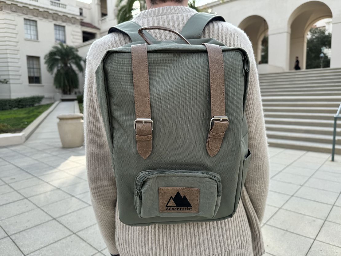 Straight on Adventurist backpack