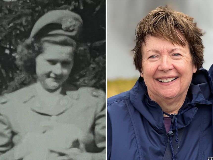 Charlotte Mae Rohrbaugh and her daughter Patricia Chubb both joined the Nurses' Health Study.
