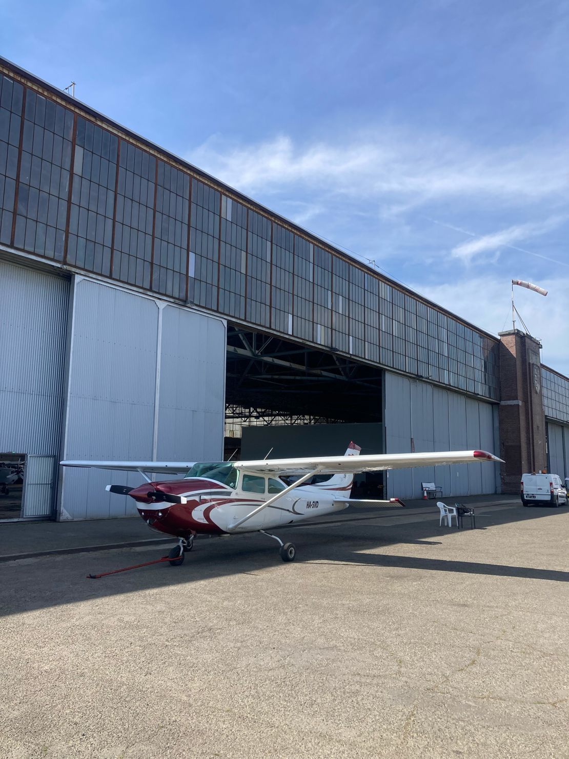 The Cessna 182 Skylane is among the aircraft on display at the site.