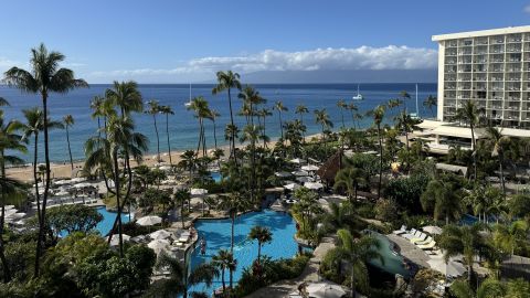 Westin Maui pool and beach