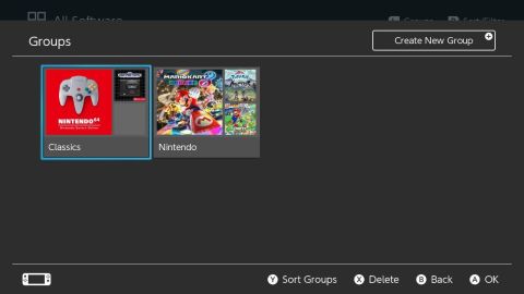 nintendo switch tips groups