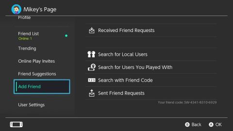 Nintendo switch tricks to add friends cnnu