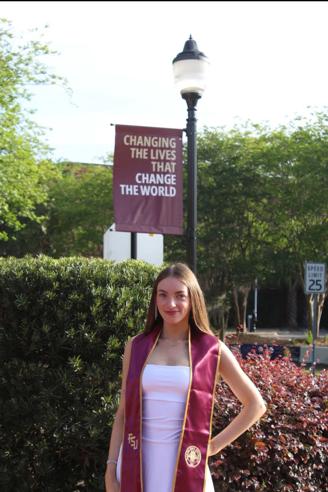 Ilana Badiner se gradúa de la Universidad Estatal de Florida en mayo.