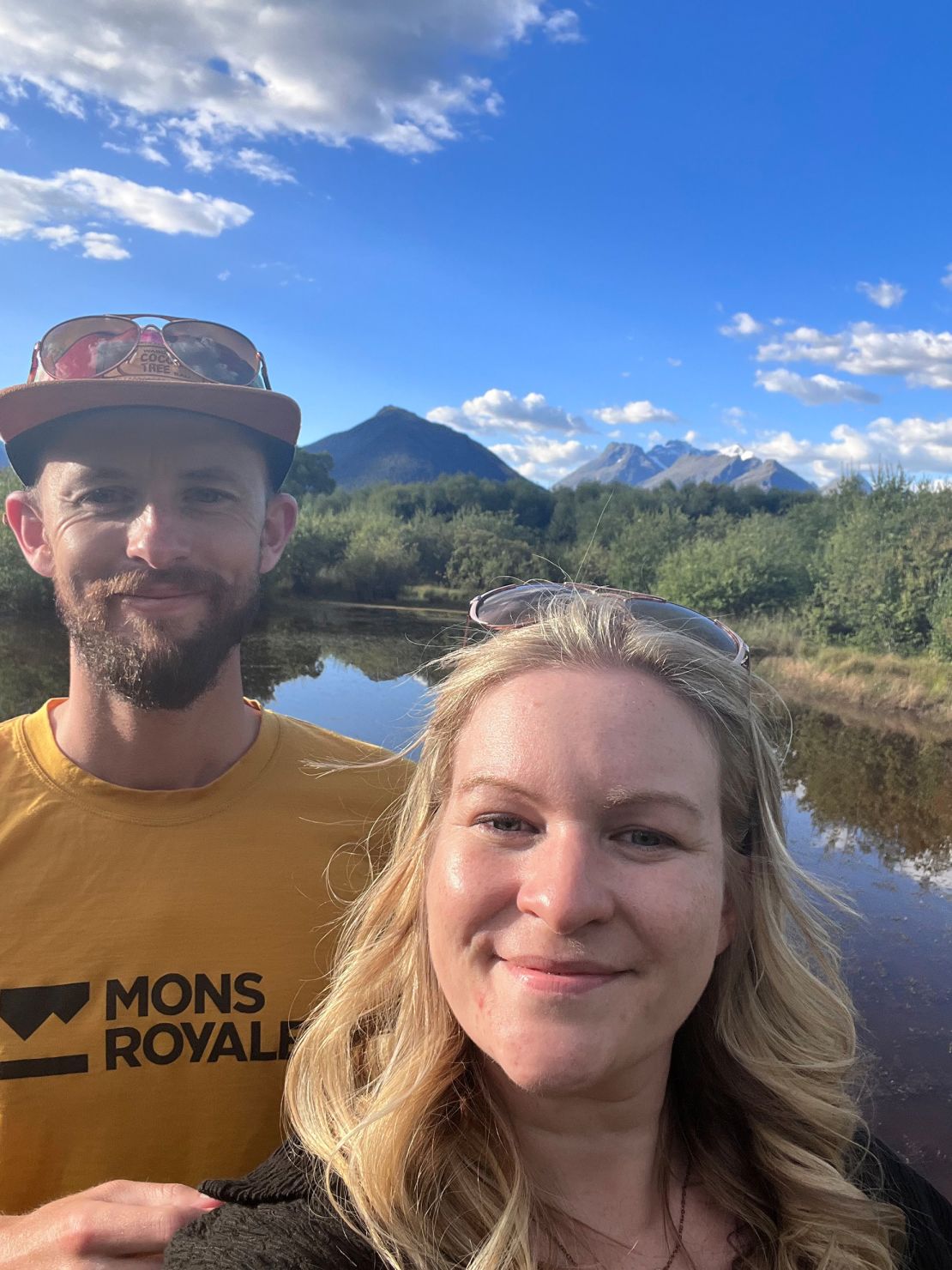 Samantha and Toby had an easy camaraderie when they were messaging back and forth. Here they are later on, in Glenorchy, New Zealand.