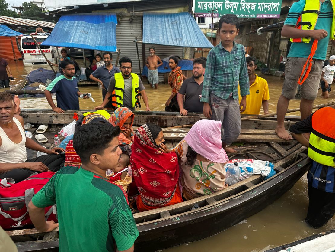 More than 4 million people have been affected by flooding in Bangladesh, according to government officials.