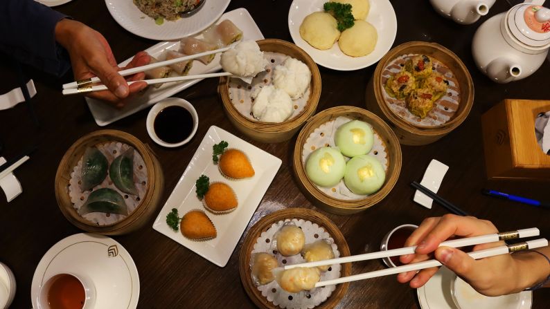 <strong>Veggie Kingdom:</strong> Veggie Kingdom serves high-quality meat-free versions of classic dim sum dishes.